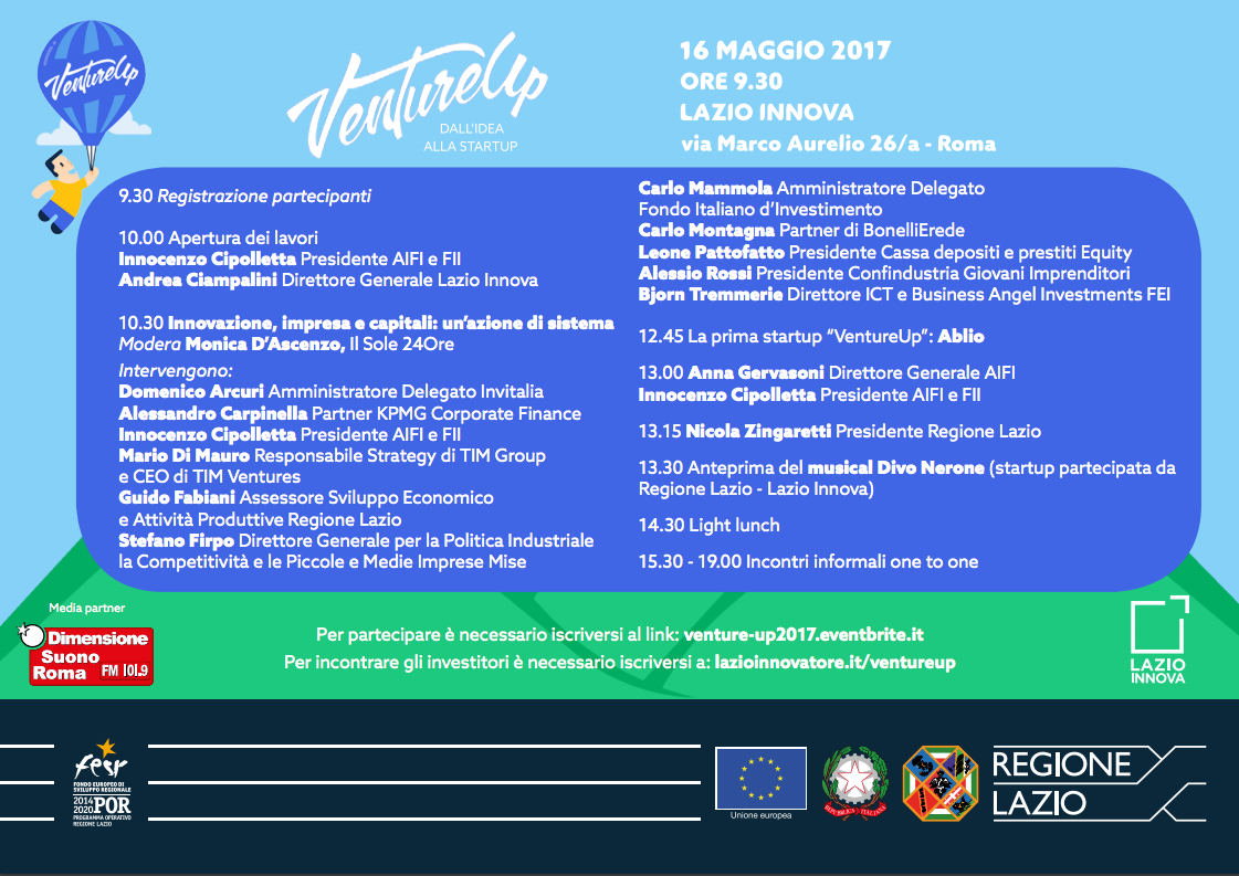 Dimensione Suono Roma con Lazio Innova