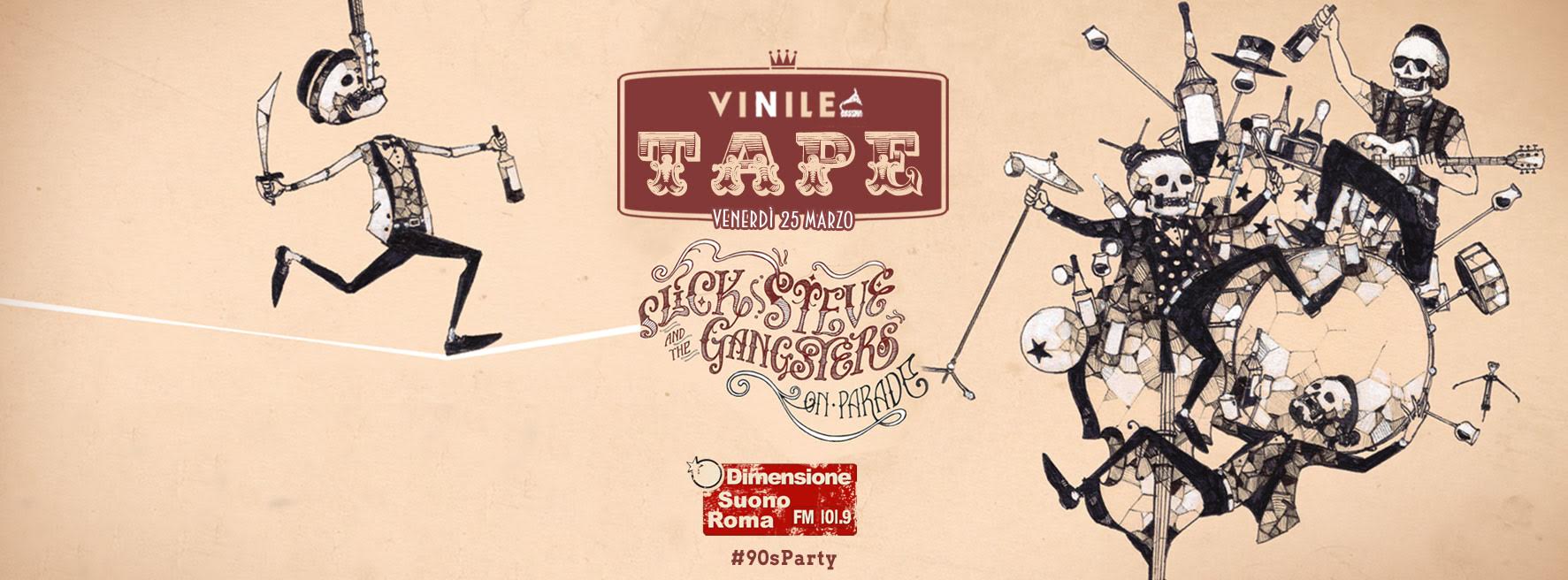 vinile marzo flyer