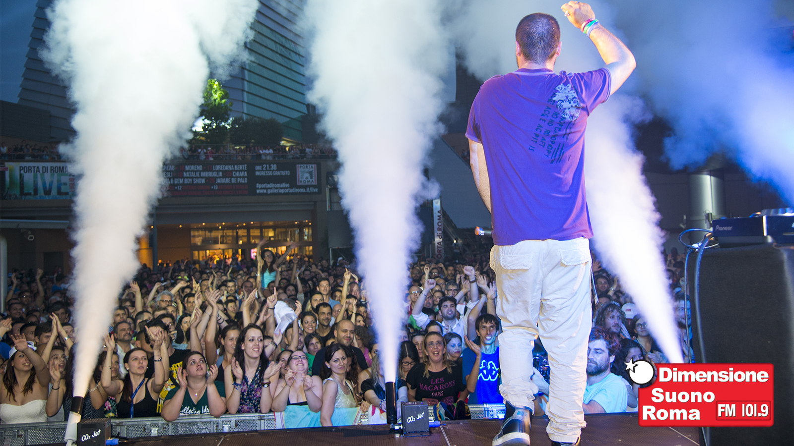 Video Dimensione Suono Roma a Porta di Roma LIVE